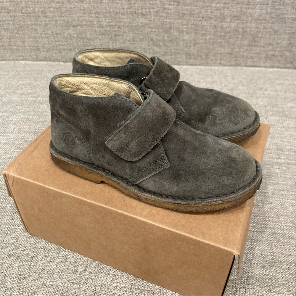 Naturino size 29 (similar to US size 12) suede shoes overall VGUC includes box